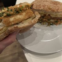 Korean BBQ tofu  at The Vault in Tulsa