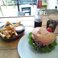 Burger at Melone in Aarhus