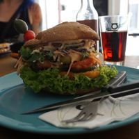 Chicken Burger at Melone in Aarhus