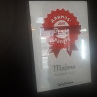 Awarded best burger in Aarhus at Melone in Aarhus