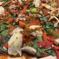 Pizza at Blaze Pizza - Loyola in Chicago