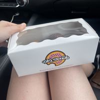   at DK's Donuts & Bakery in Santa Monica