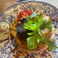 Rice dish  at Lo de Ponxe En El Kinto Pino in Valencia
