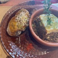Not sure but this was incredible   at Lo de Ponxe En El Kinto Pino in Valencia