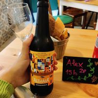 Artisan beer at Lo de Ponxe En El Kinto Pino in Valencia