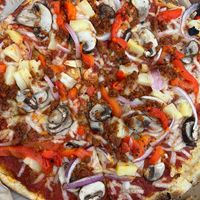 Blaze Pizza - Build your own vegan pizza.   at CVG - Blaze Pizza in Hebron