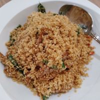 Cereal eggplant at Yes Natural Restaurant 悦意坊 in Central Singapore