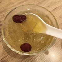Red dates jelly at Yes Natural Restaurant 悦意坊 in Central Singapore