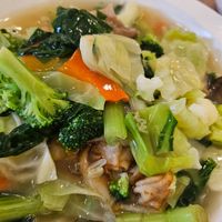 Hor fun no Wok Hey ~ 1/4/24 at Yes Natural Restaurant 悦意坊 in Central Singapore