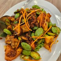 Sambal Petai Tofu ~ 1/4/24 at Yes Natural Restaurant 悦意坊 in Central Singapore