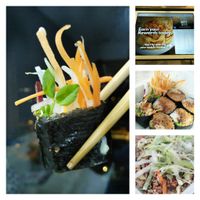 Olive Fried Rice & Sushi Roll @ $7 at Yes Natural Restaurant 悦意坊 in Central Singapore