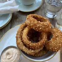 Onion Rings  at Fresh on Spadina in Toronto
