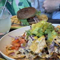 Nachos with jackfruit ✨ at Vibe in Hilo