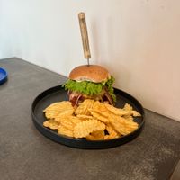 Big nasty “burger" at Vibe in Hilo