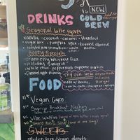 Daily menu  at Vibe in Hilo