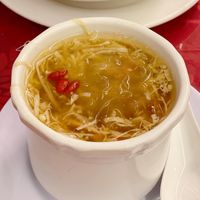 Veg shark fin soup   at Eight Treasures Vegetarian 八宝素食馆 in Central Singapore