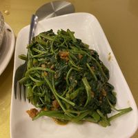 Sambal Kangkong  at Eight Treasures Vegetarian 八宝素食馆 in Central Singapore