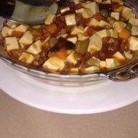 Mapo tofu? They say so. at Eight Treasures Vegetarian 八宝素食馆 in Central Singapore