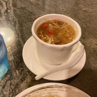 Vegan shark fin soup at Eight Treasures Vegetarian 八宝素食馆 in Central Singapore