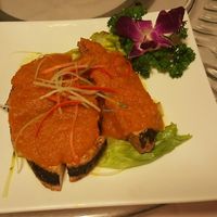 Thai Style Vegetarian Fish at Eight Treasures Vegetarian 八宝素食馆 in Central Singapore