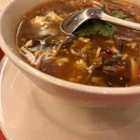 Hot and Sour Soup  at Eight Treasures Vegetarian 八宝素食馆 in Central Singapore