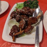 Marmite ribs at Eight Treasures Vegetarian 八宝素食馆 in Central Singapore