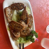   at Eight Treasures Vegetarian 八宝素食馆 in Central Singapore