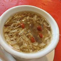 Shark fin Feb 25 at Eight Treasures Vegetarian 八宝素食馆 in Central Singapore