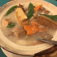 Soy milk tofu  at Eight Treasures Vegetarian 八宝素食馆 in Central Singapore