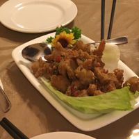 Fried ‘chicken’ at Eight Treasures Vegetarian 八宝素食馆 in Central Singapore
