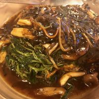 Eight Treasures Beancurd (Tofu with vegetables, mushroom and olive vegetable) at Eight Treasures Vegetarian 八宝素食馆 in Central Singapore