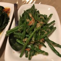 Fermented beancurd long beans at Eight Treasures Vegetarian 八宝素食馆 in Central Singapore