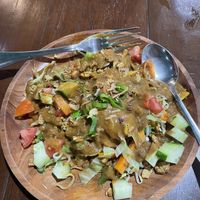 Gado gado without egg  at Soka Warung in Penida Island