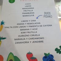 So many vegan flavors at Pishko Qenti in Tigre