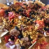 Pulled jack nachos  at The Lake Hound in Lambton Shores