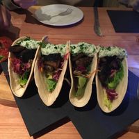 mushroom tacos at Bar eS Ambleside in Ambleside