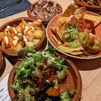 Vegan dishes at Bar eS Ambleside in Ambleside