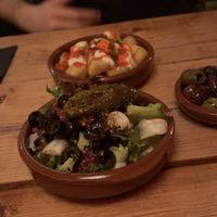 Amazing salad and patatas bravas! 🌱🌱🌱  at Bar eS Ambleside in Ambleside