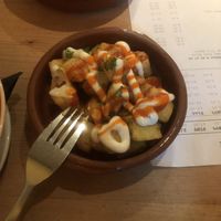 Patatas Bravas  at Bar eS Ambleside in Ambleside