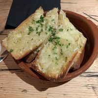  Vegan garlic and cheese bread  at Bar eS Ambleside in Ambleside