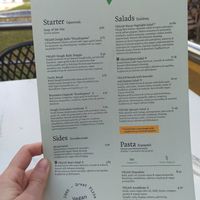 Menu2 at Pizza Express in Paphos