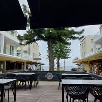 Boulevard view at Pizza Express in Paphos