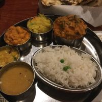 Meal at Priya Indian Cuisine in Chico