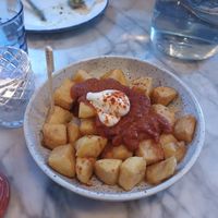 Patatas bravas at Salt House Tapas in Liverpool