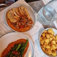 Excellent vegan menu!!! Would recommend the broccoli and the hummus especially😄the staff are really friendly as well, will definitely come back when back in liverpool at Salt House Tapas in Liverpool