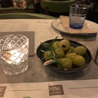 Olives  at Salt House Tapas in Liverpool