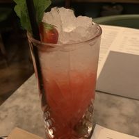 Strawberry no-jito (without honey)   at Salt House Tapas in Liverpool