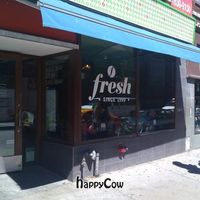 outside at Fresh Kitchen + Juice Bar in Toronto