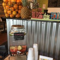 Inside at The Juice Garden in Fremont