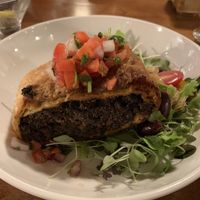 Wild mushroom in croute  at The Causeway in Spruce Head